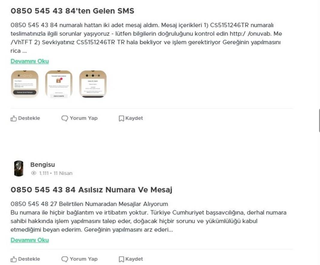 Bu numaralara dikkat: Dolandırılabilirsiniz! Spam yapan 0850 no'lu numaralar yayınlandı, hemen engelleyin 10